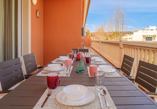 Apartment in Javea - Arenal Park II Apartment Javea Arenal, with Terraces, AC and common areas with large Swimming Pool, Garden, Tennis, Paddle