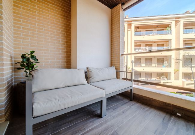 Apartment in Javea - Brisas del Arenal Apartment Javea, Terrace, AC and Pool