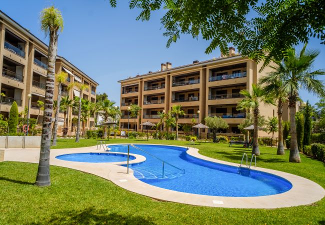  in Javea / Xàbia - Brisas del Arenal Apartment Javea, Terrace, AC and Pool
