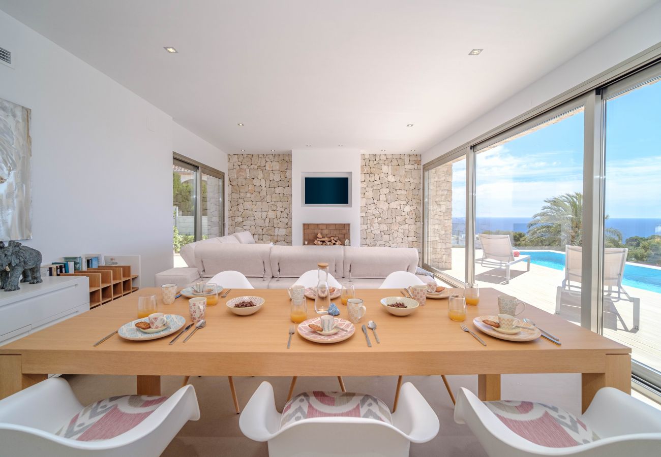 Villa in Javea - Villa Panoramique Javea, With Pool, Sunny Terrace and Sea Views