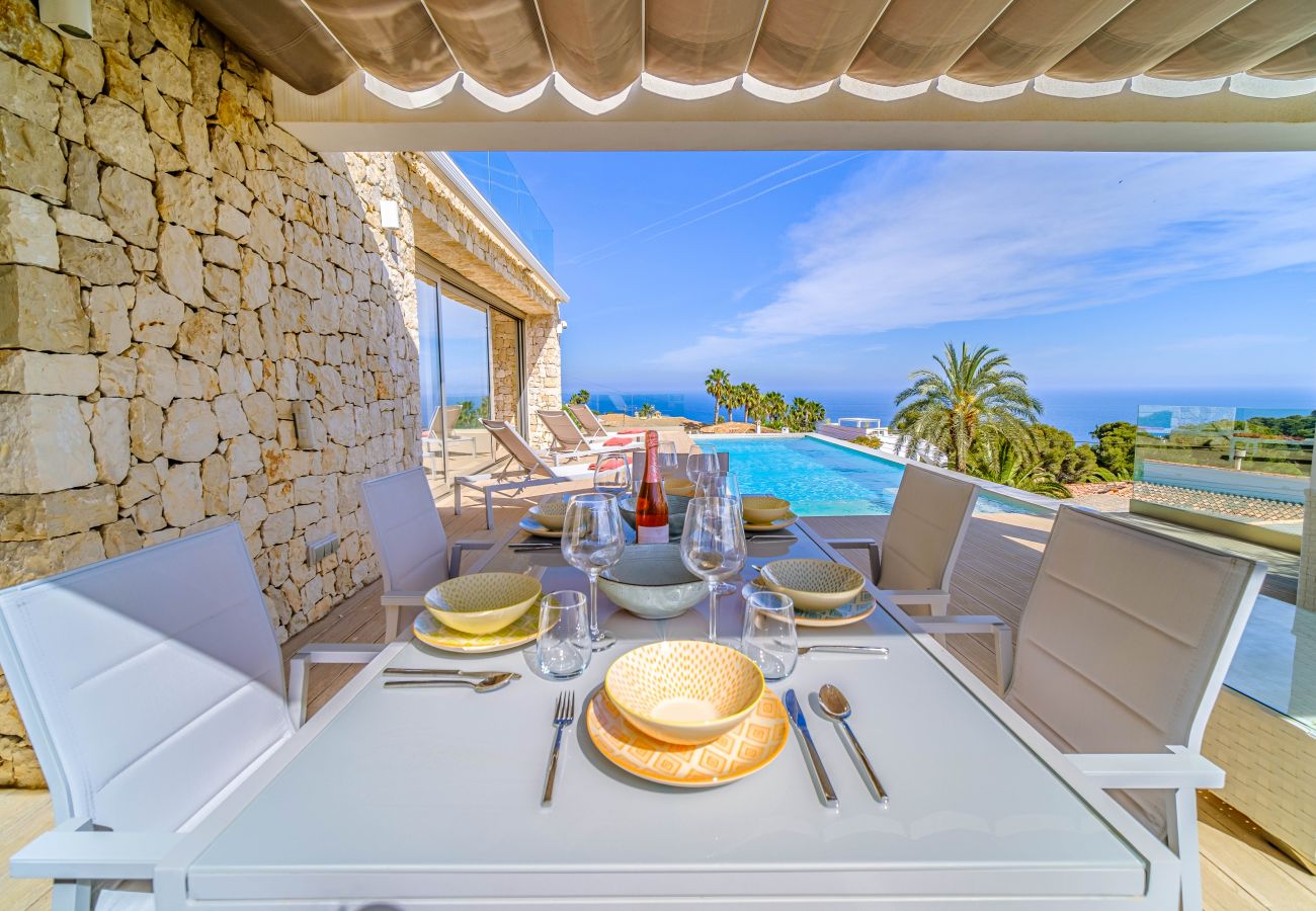 Villa in Javea - Villa Panoramique Javea, With Pool, Sunny Terrace and Sea Views