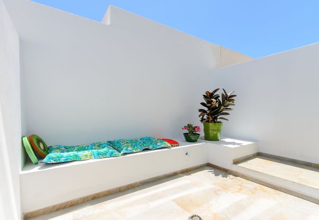 House in Puerto del Carmen - Purple Volcano -200 m from the beach-swimming pool, sauna, gym at Fariones Sport Center