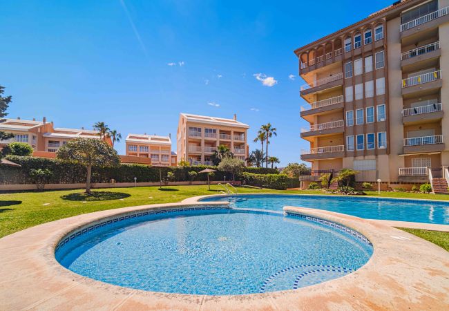 Apartment in Javea - Blue Sea Apartment Arenal 80 Jave, with Sea Views, Terrace, and Community Pool