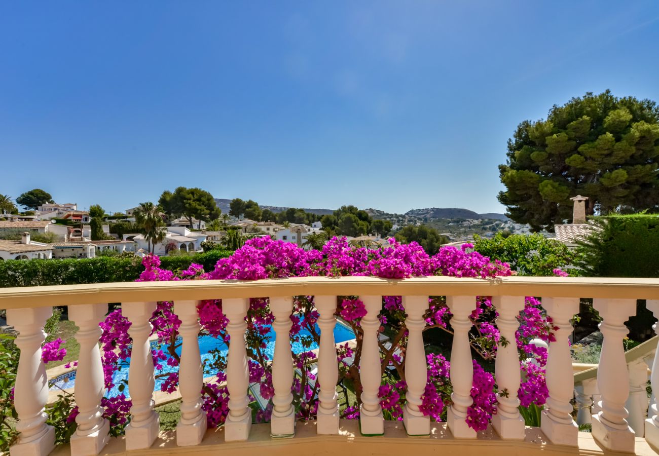 Villa in Moraira - Villa for rent in Moraira, CLEO With heated pool