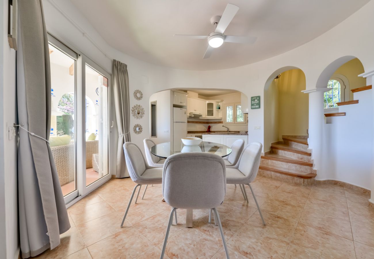 Villa in Moraira - Villa for rent in Moraira, CLEO With heated pool