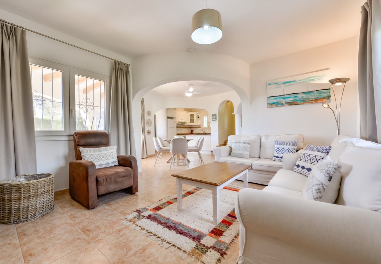 Villa in Moraira - Villa for rent in Moraira, CLEO With heated pool