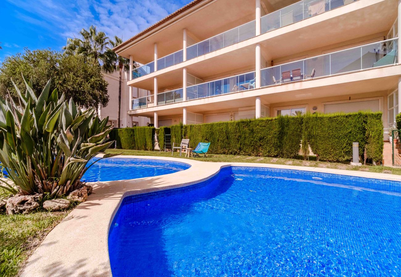 Apartment in Javea - Miramar Apartment Javea Arenal, with Terrace and Shared Pool
