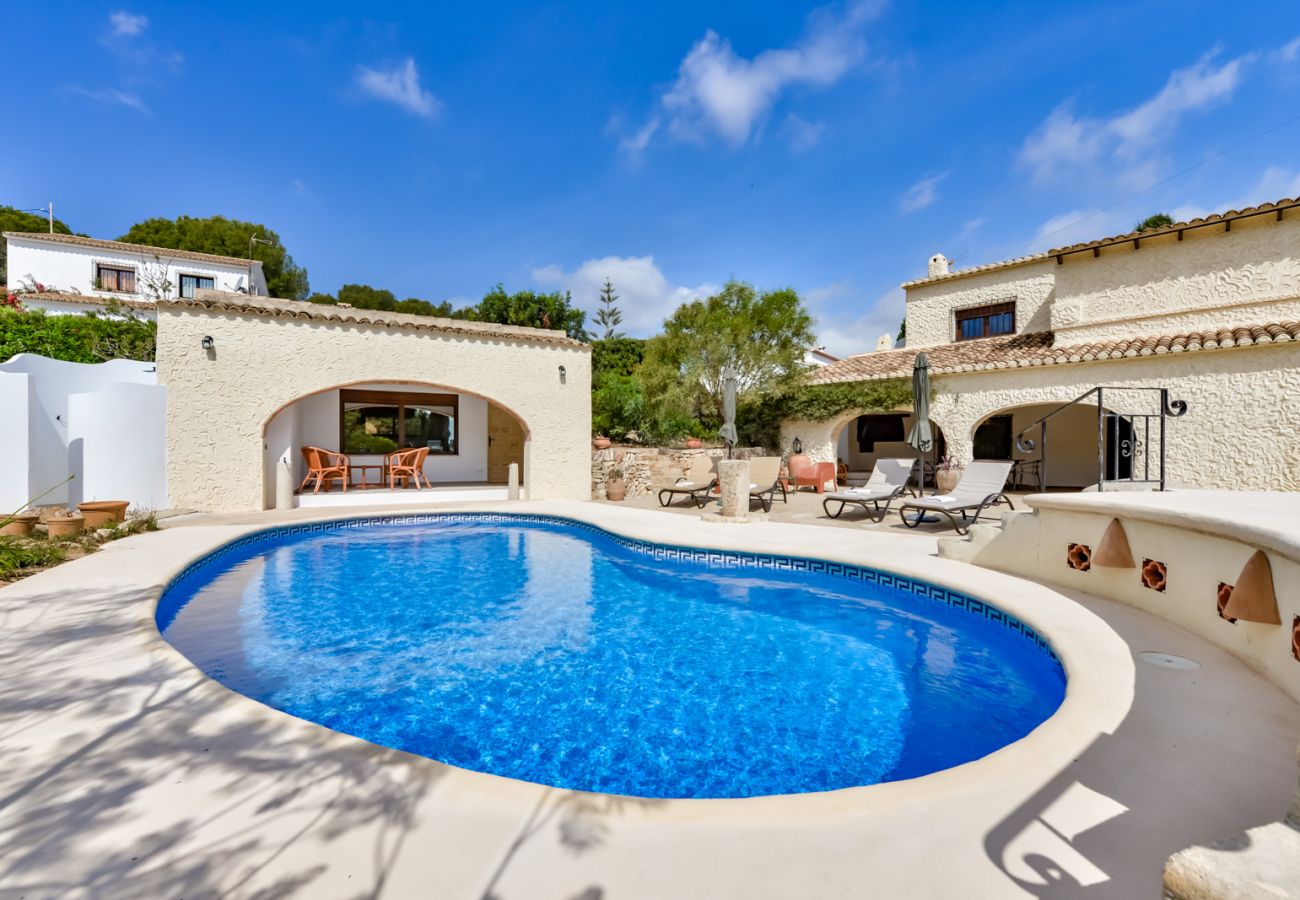 Villa in Benissa - Villa for rent in Benissa FINCA DEL MAR