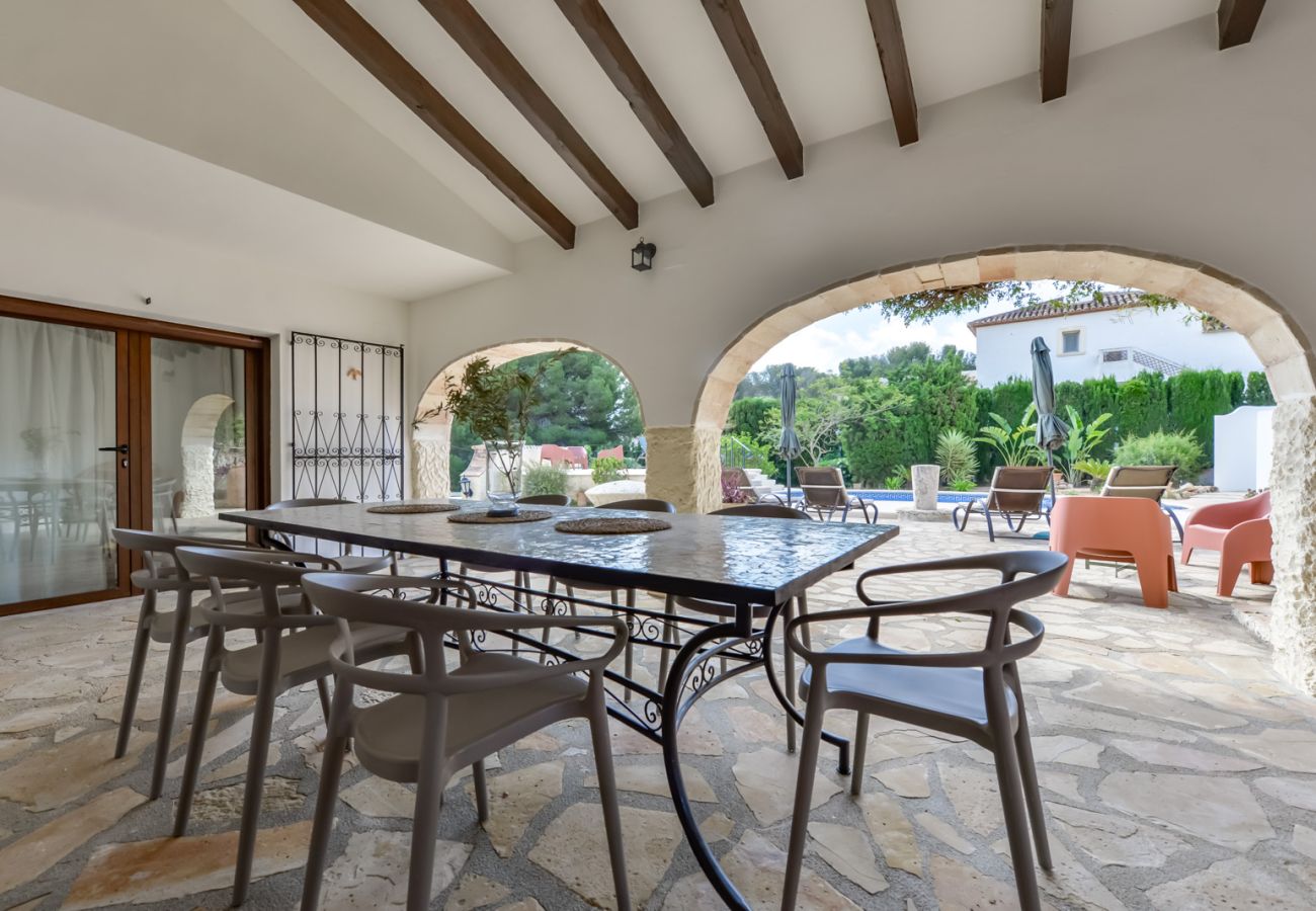 Villa in Benissa - Villa for rent in Benissa FINCA DEL MAR