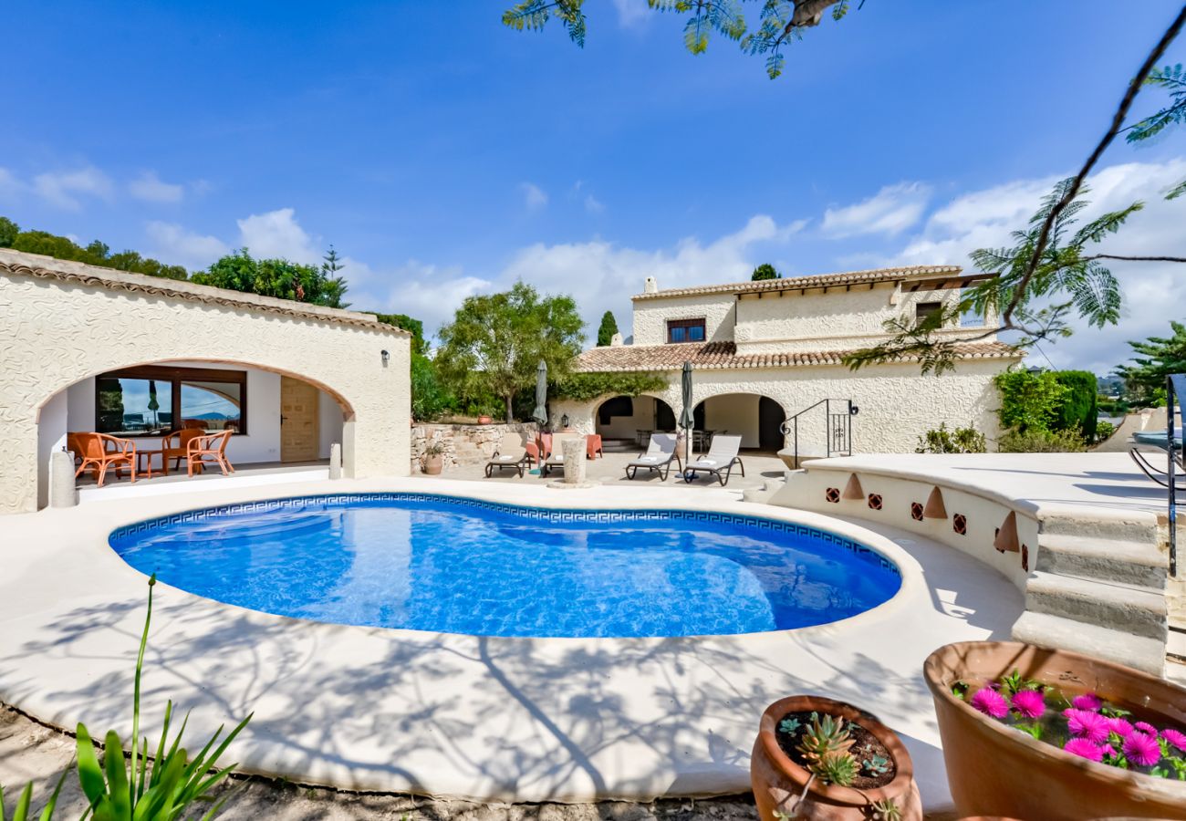 Villa in Benissa - Villa for rent in Benissa FINCA DEL MAR