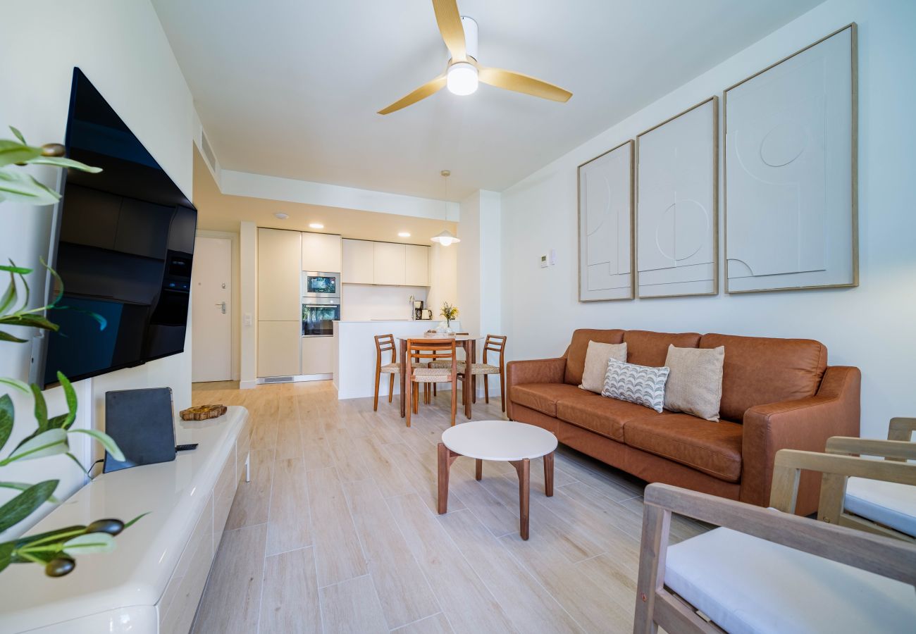 Apartment in Javea - Unic Palm Garden Apartment Javea