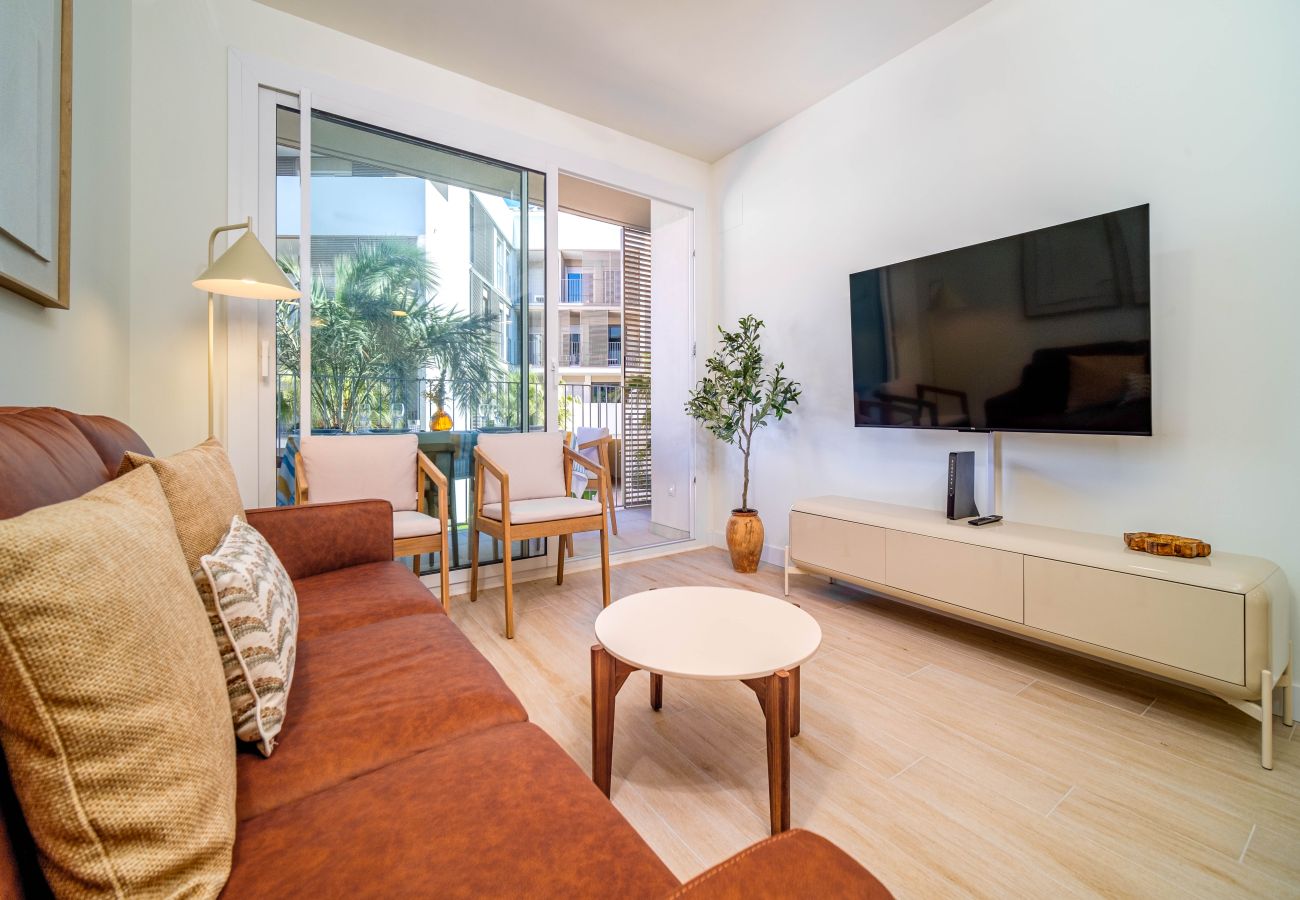 Apartment in Javea - Unic Palm Garden Apartment Javea