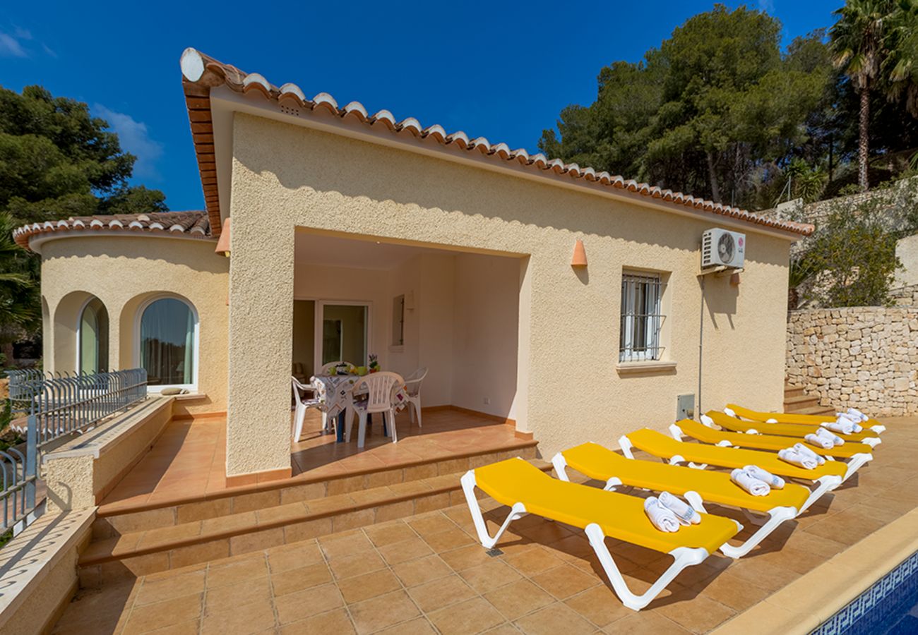 Villa à Benissa - Villa à louer à Benissa ESTEFANIA