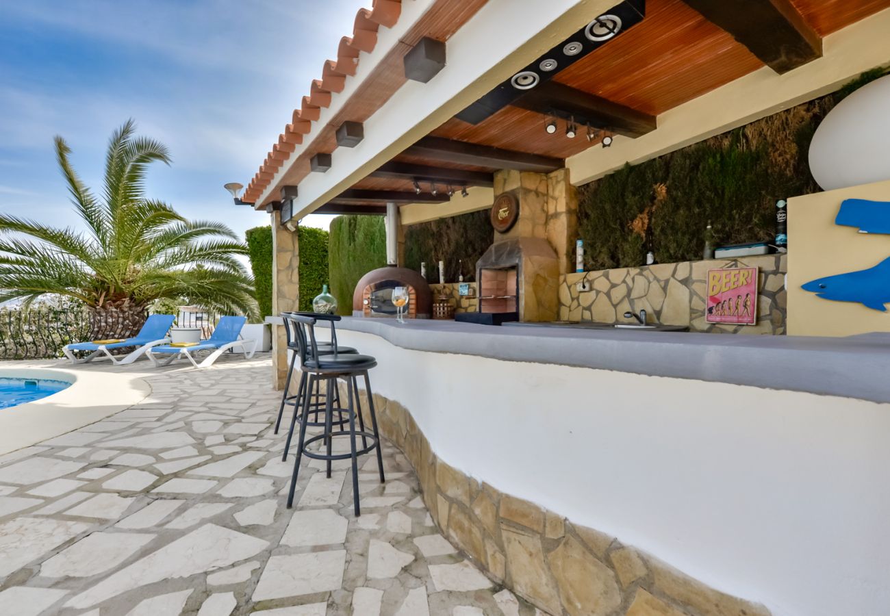 Villa à Moraira - Villa à louer à Moraira ROUILLON