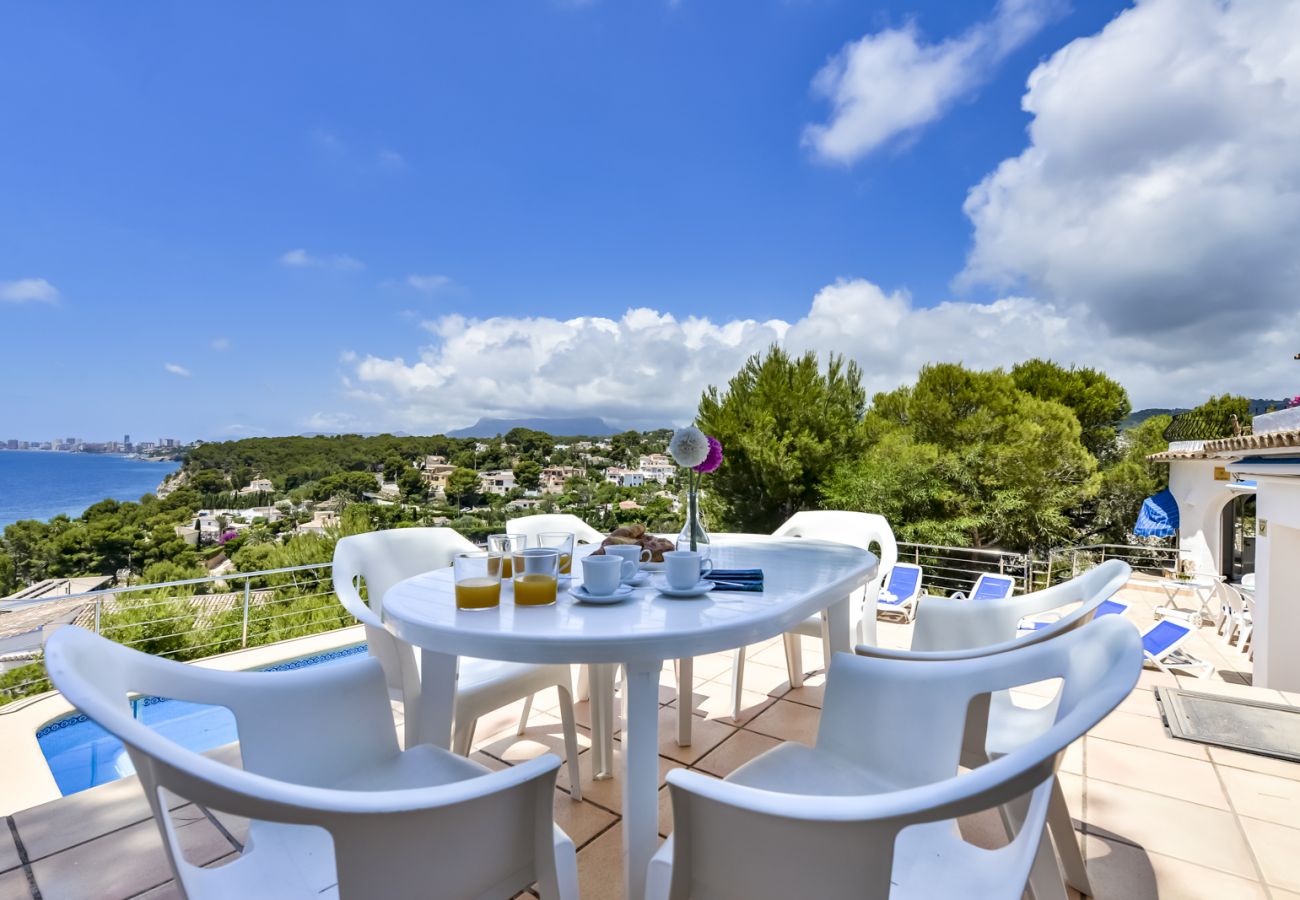 Villa à Benissa - villa à louer à Benissa ARC pour 12 personnes, piscine privée et vue sur la mer