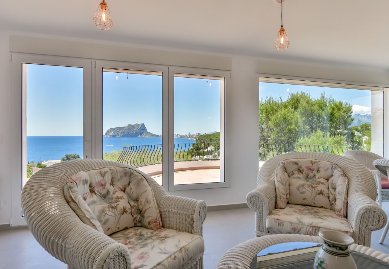 Villa à Benissa - villa à louer à Benissa ARC pour 12 personnes, piscine privée et vue sur la mer