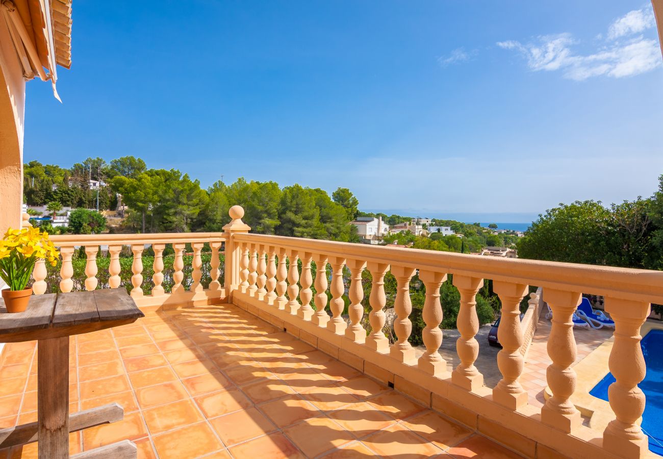 Villa à Benissa - SONRISAS, Villa pour 8 personnes avec piscine privée et wifi gratuit.