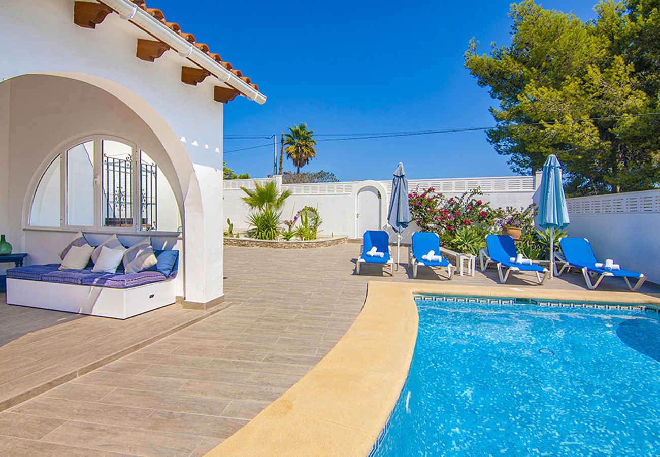 Villa à Benissa - Villa à louer à Benissa ACAEPA, avec piscine privée pour 6 pax