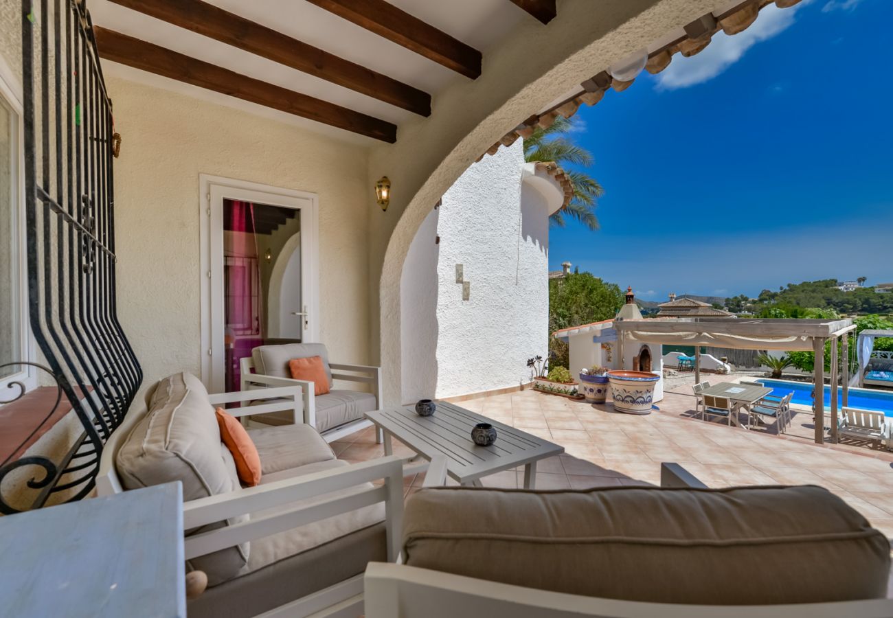 Villa à Moraira - PURA VIDA, Villa à Moraira pour 7 personnes avec piscine privée et wifi gratuit