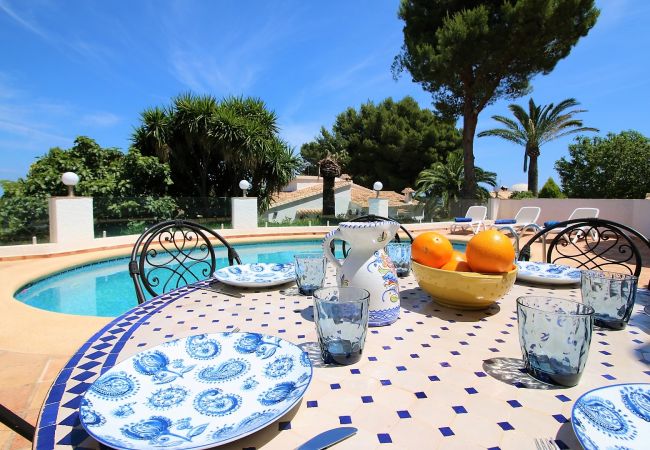 Villa à Denia - Luxurious villa with satellite TV, air conditioning and pool Marquise MB 6 people