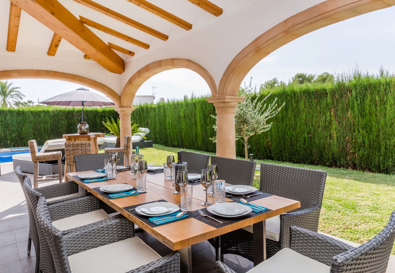 Villa à Javea - Villa SanMar Javea, Luxueux avec piscine privée, AC et Wifi