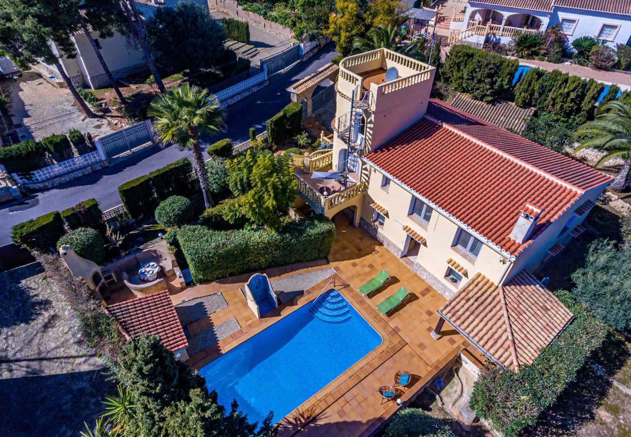 Villa à Javea - Villa La Torre Javea, Piscine privée et terrasse ensoleillée