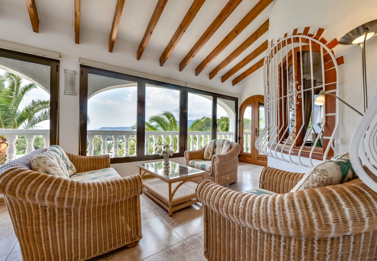 Villa à Benissa - LAS ROSAS, villa à louer à Benissa pour 8 pax avec piscine privée 