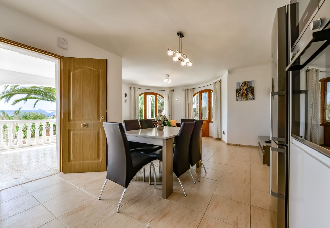 Villa à Benissa - LAS ROSAS, villa à louer à Benissa pour 8 pax avec piscine privée 