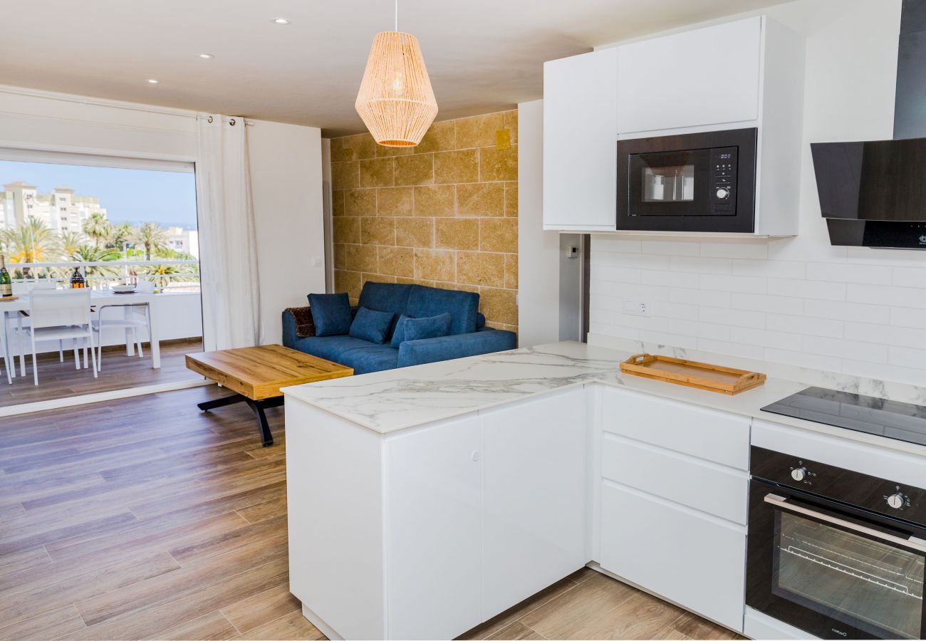 Appartement à Javea - Don Pepe Chic Apartment Javea, avec Terrasse, Wifi et Grande Piscine Communautaire