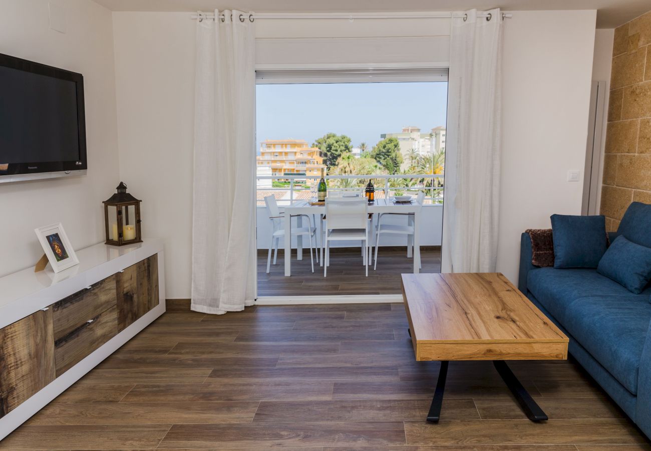 Appartement à Javea - Don Pepe Chic Apartment Javea, avec Terrasse, Wifi et Grande Piscine Communautaire