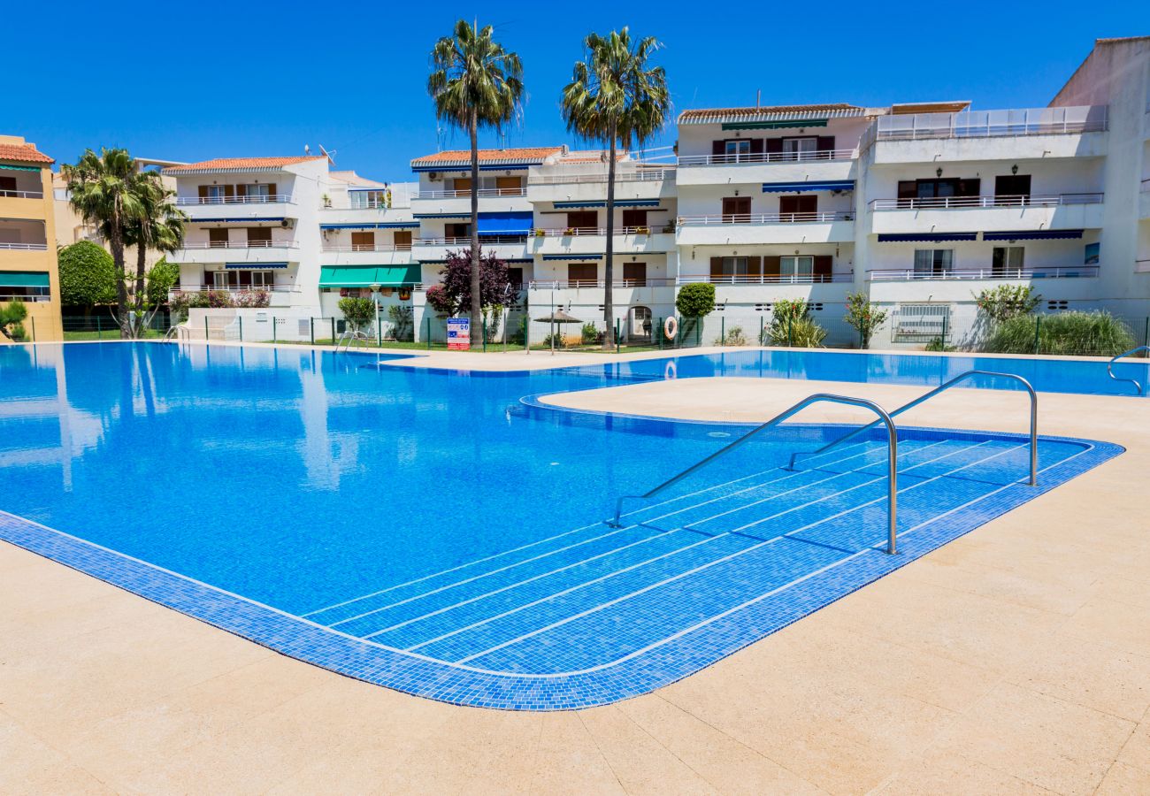 Appartement à Javea - Don Pepe Chic Apartment Javea, avec Terrasse, Wifi et Grande Piscine Communautaire