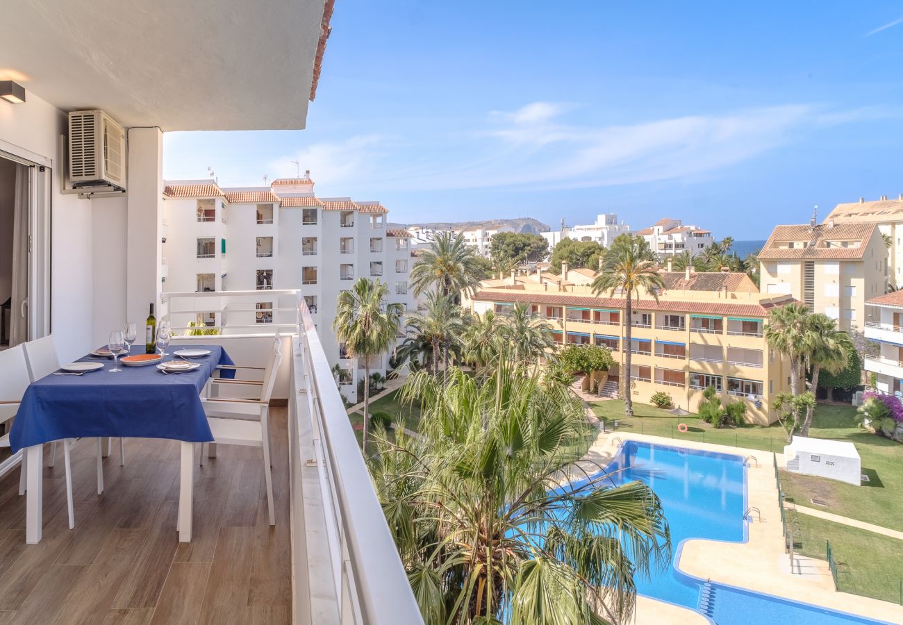 Appartement à Javea - Don Pepe Chic Apartment Javea, avec Terrasse, Wifi et Grande Piscine Communautaire