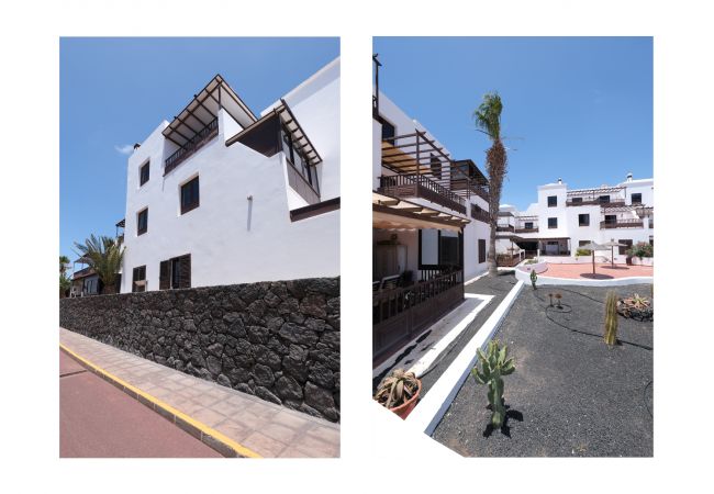 Maison à Costa Teguise - Maison Yare Vue sur la mer, piscine, wifi rapide et air conditionné
