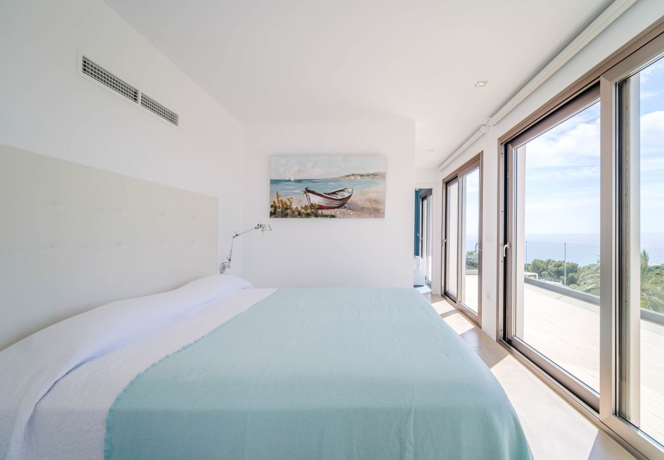 Villa à Javea - Villa Panoramique Javea, Avec Piscine, Terrasse Ensoleillée et vue sur la Mer