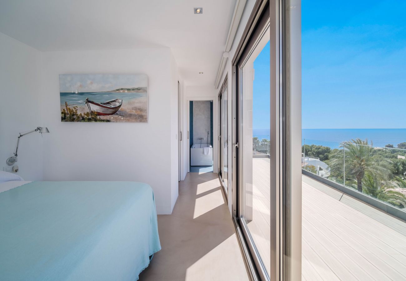 Villa à Javea - Villa Panoramique Javea, Avec Piscine, Terrasse Ensoleillée et vue sur la Mer