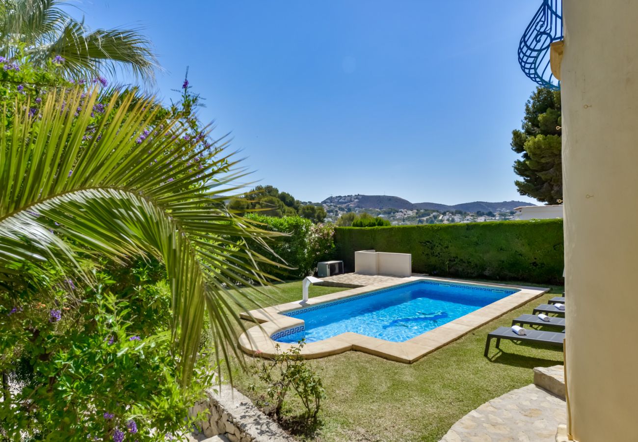 Villa à Moraira - Villa à louer à Moraira, CLEO Avec piscine chauffée