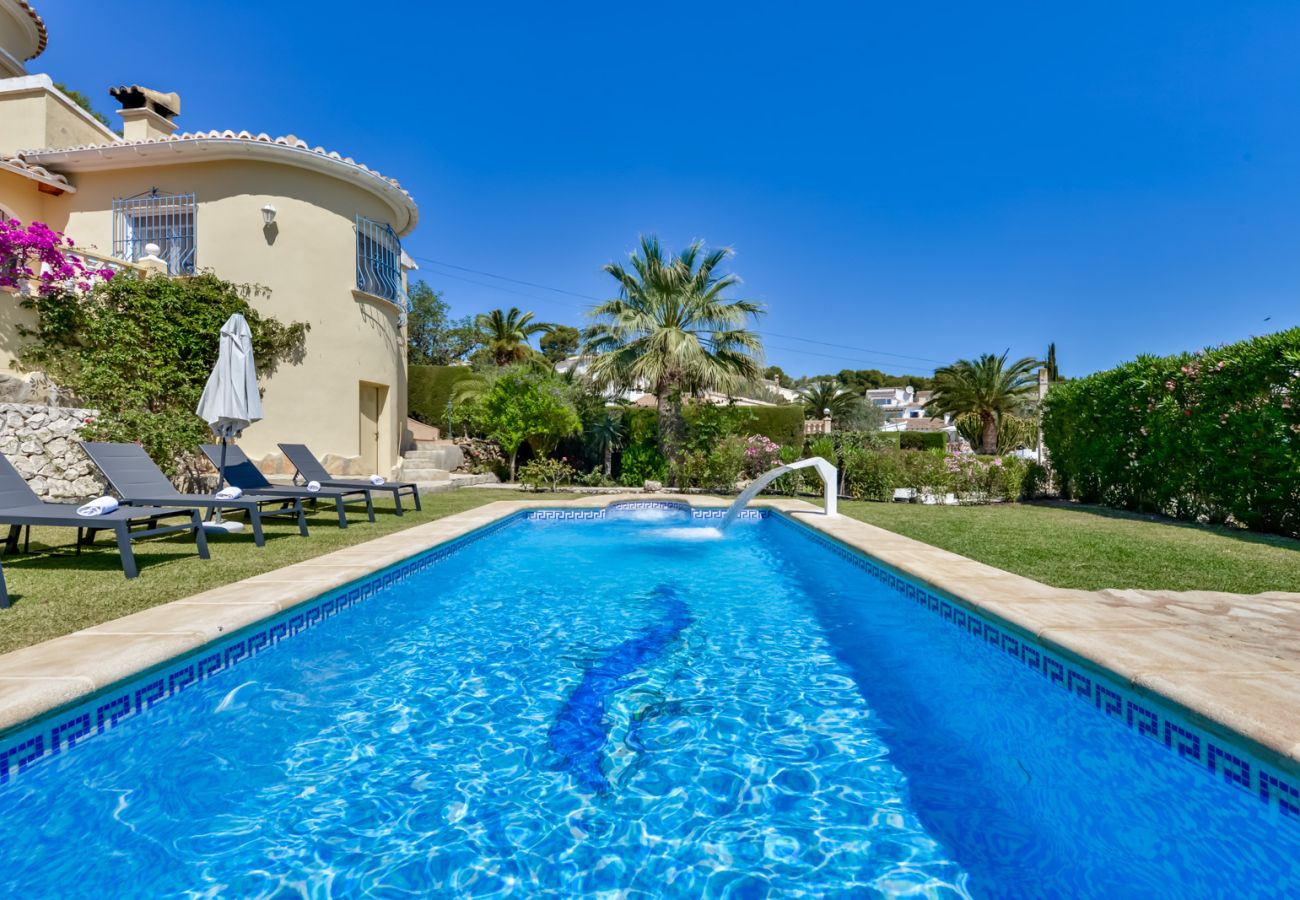 Villa à Moraira - Villa à louer à Moraira, CLEO Avec piscine chauffée