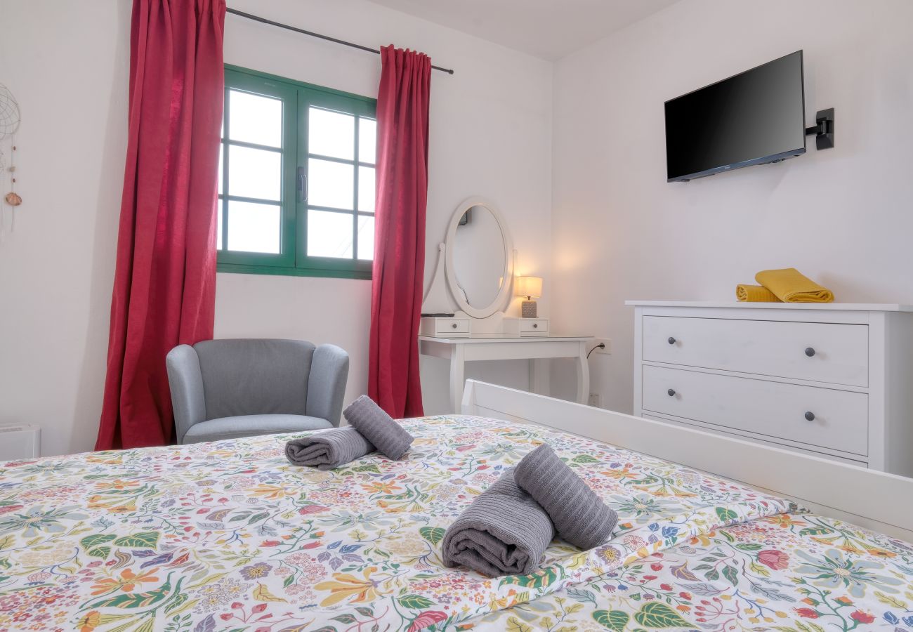 Chambres d'hôtes à Tinajo - Casa NoPasaNada, estudio La Graciosa Sea View