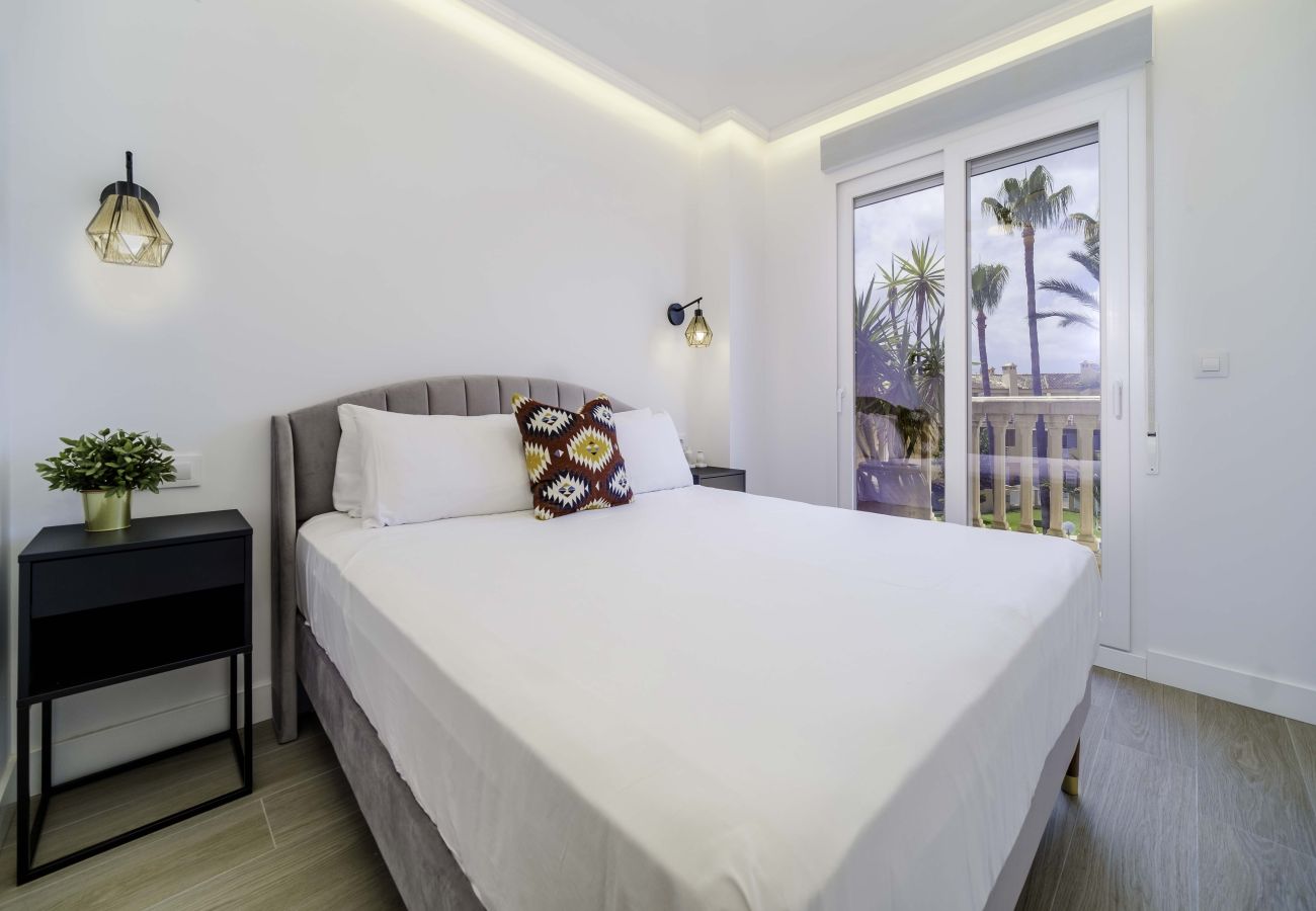 Appartement à Javea - Sunny Deluxe Duplex Arenal Park II Javea, avec terrasse, climatisation et piscine commune