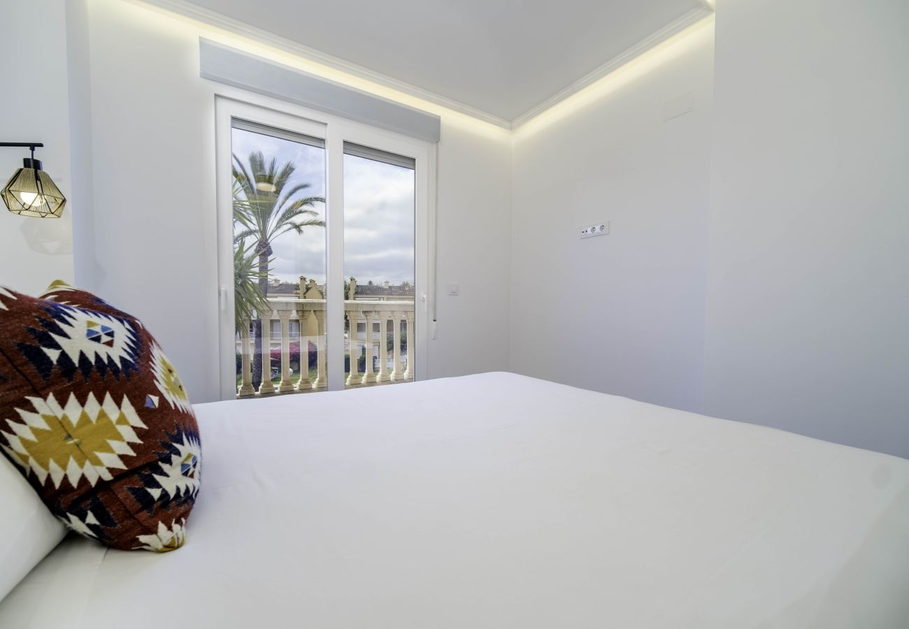 Appartement à Javea - Sunny Deluxe Duplex Arenal Park II Javea, avec terrasse, climatisation et piscine commune
