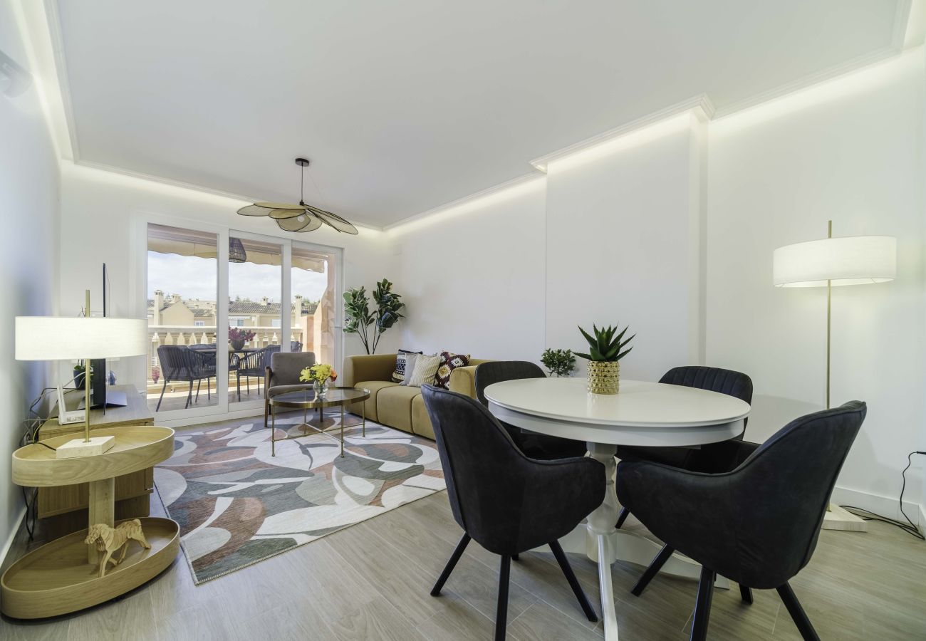 Appartement à Javea - Sunny Deluxe Duplex Arenal Park II Javea, avec terrasse, climatisation et piscine commune
