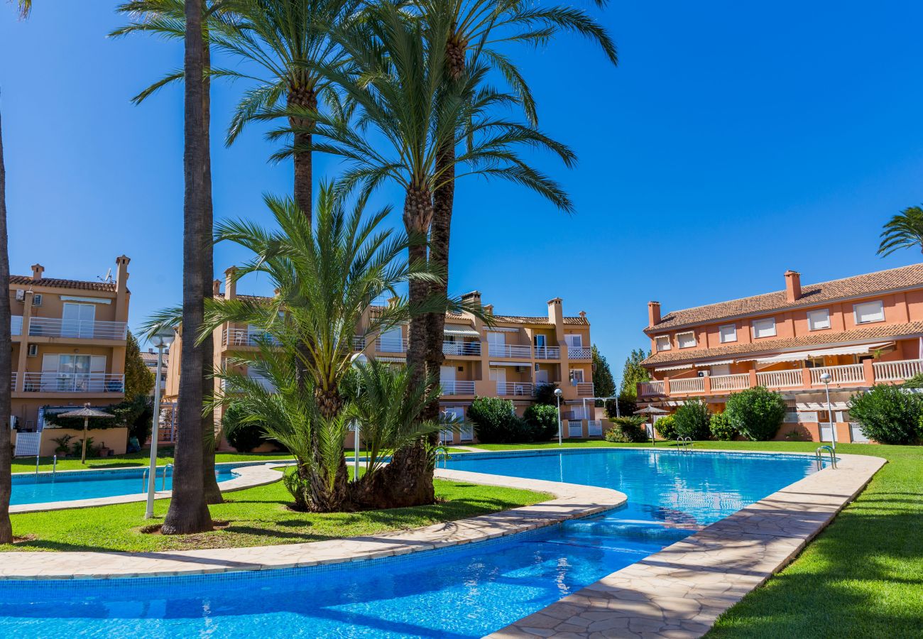 Appartement à Javea - Sunny Deluxe Duplex Arenal Park II Javea, avec terrasse, climatisation et piscine commune