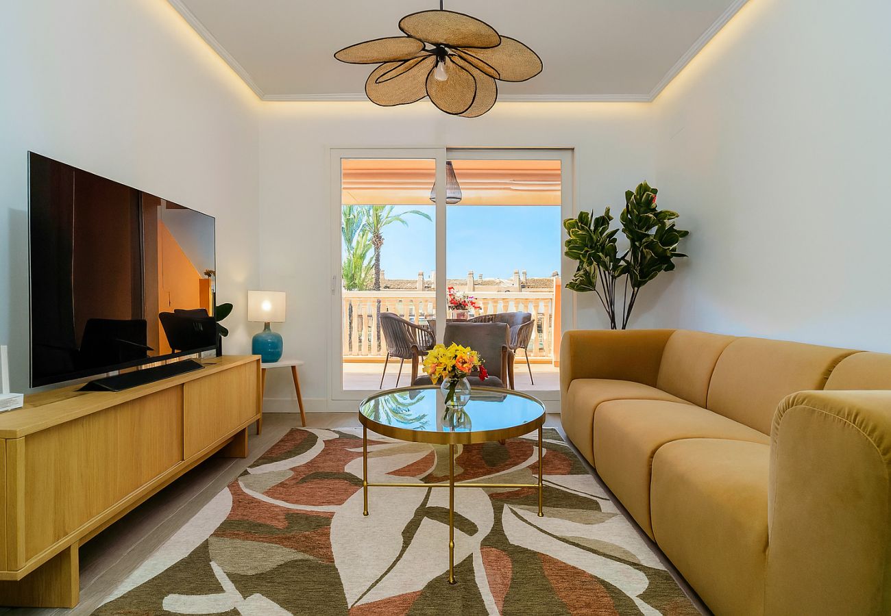 Appartement à Javea - Sunny Deluxe Duplex Arenal Park II Javea, avec terrasse, climatisation et piscine commune