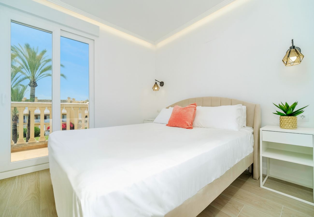 Appartement à Javea - Sunny Deluxe Duplex Arenal Park II Javea, avec terrasse, climatisation et piscine commune