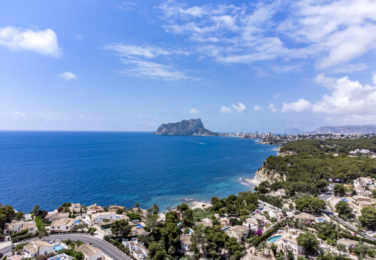 Villa in Benissa - villa te huur in Benissa ARC voor 12 personen, privé zwembad en zeezicht