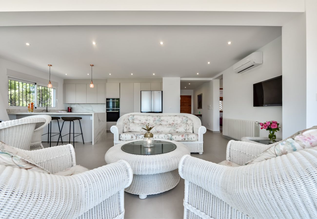 Villa in Benissa - villa te huur in Benissa ARC voor 12 personen, privé zwembad en zeezicht