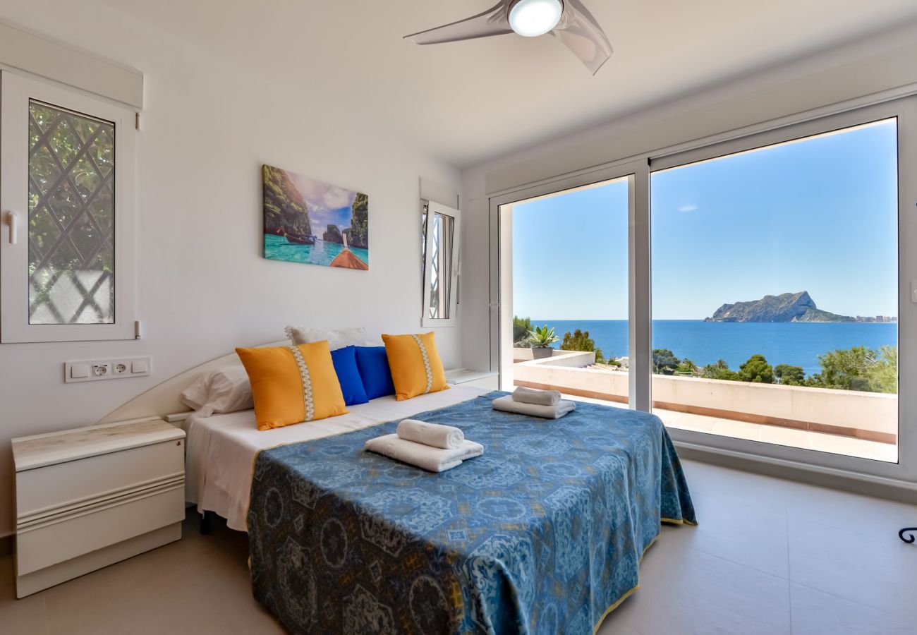 Villa in Benissa - villa te huur in Benissa ARC voor 12 personen, privé zwembad en zeezicht