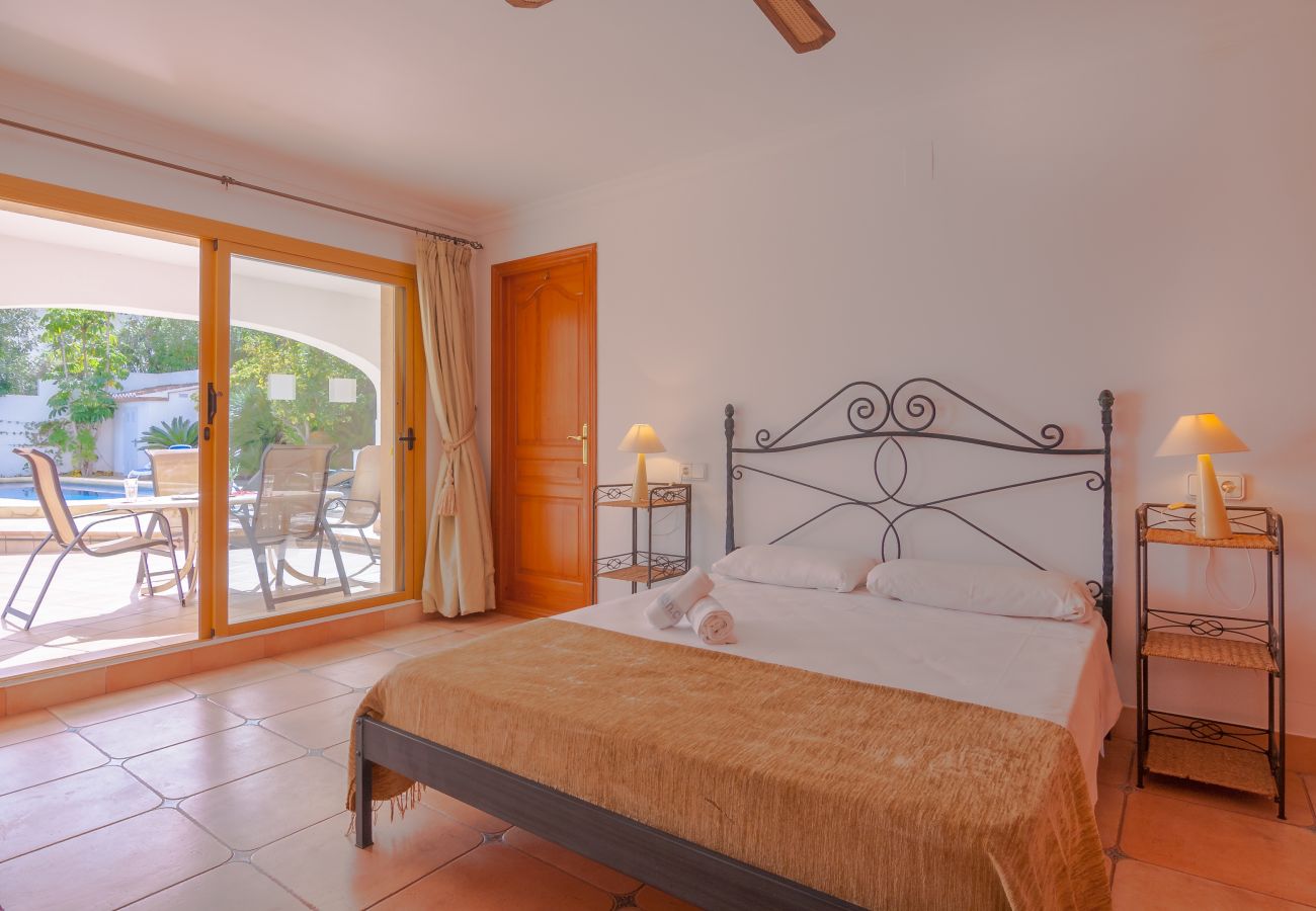 Villa in Benissa - SONRISAS, Villa voor 8 personen met privé zwembad en gratis wifi.