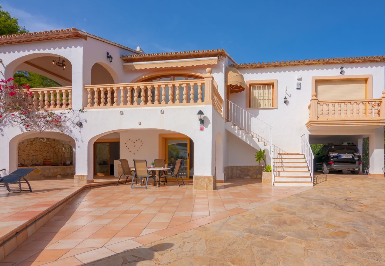 Villa in Benissa - SONRISAS, Villa voor 8 personen met privé zwembad en gratis wifi.