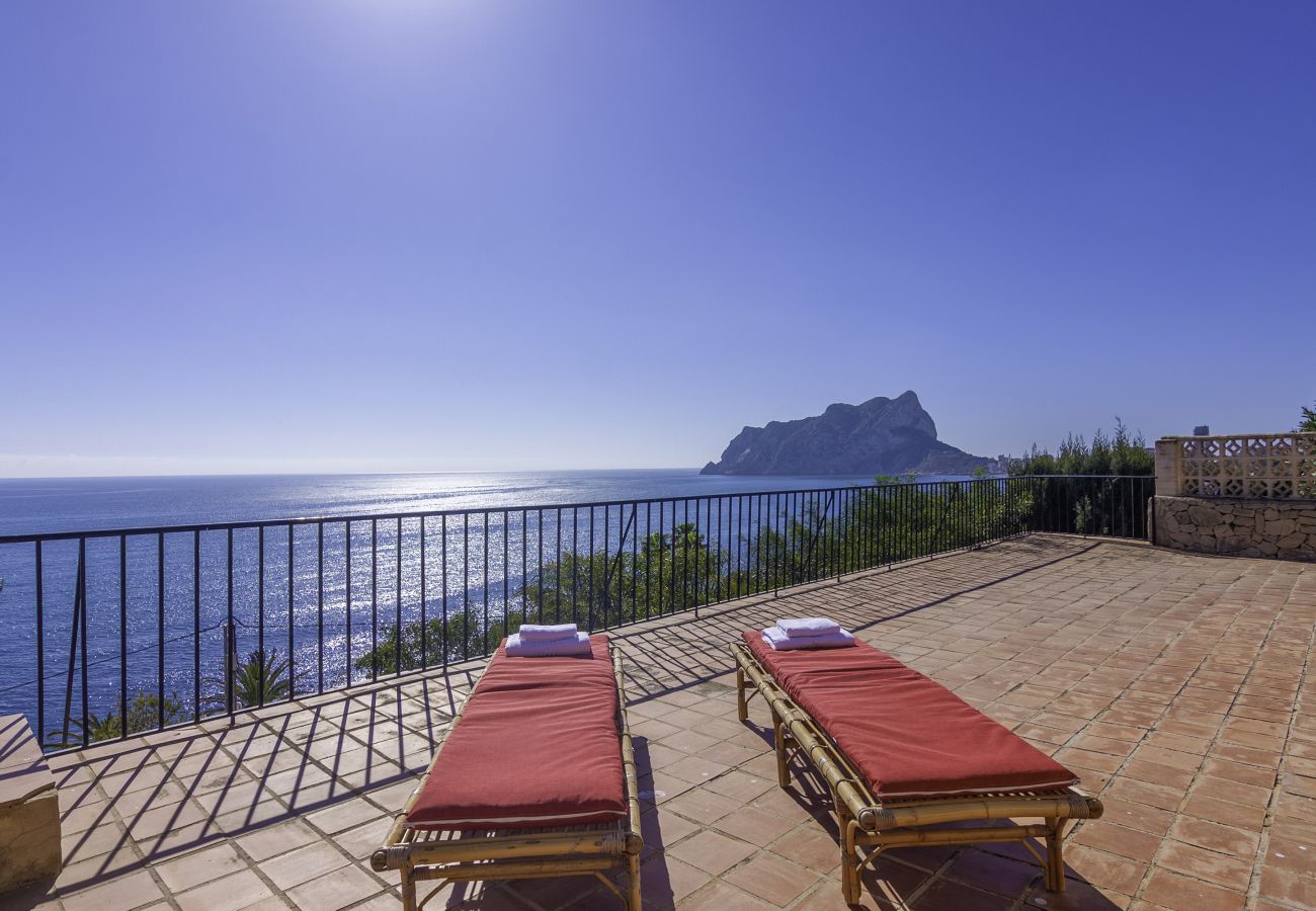 Villa in Benissa - MARINA, Villa met bevoorrecht uitzicht op zee in Benissa, gratis WIFI